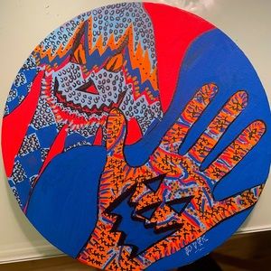 “Similarly Opposite” authentic original “RDVRK” piece